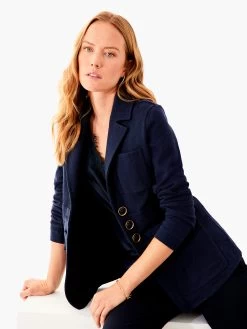 Editor Blazer DARK INDIGO -Classic Fashion Clothing Store R221152DIDPRODUCT 06