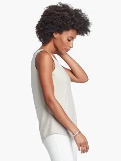 Shirt Tail Perfect Tank COBBLESTONE 9 Shirt Tail Perfect Tank COBBLESTONE -Classic Fashion Clothing Store S211030CBSPRODUCT 03