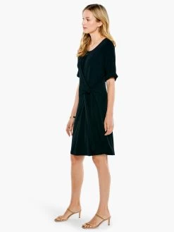 Eaze Tie Dress BLACK ONYX 7 Eaze Tie Dress BLACK ONYX -Classic Fashion Clothing Store S221216BLXPRODUCT 02