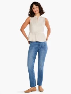 Faux Leather Swing Top COBBLESTONE 10 Faux Leather Swing Top COBBLESTONE -Classic Fashion Clothing Store S231013CBSPRODUCT 04