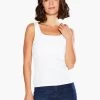 Shelf Bra Perfect Tank PAPER WHITE