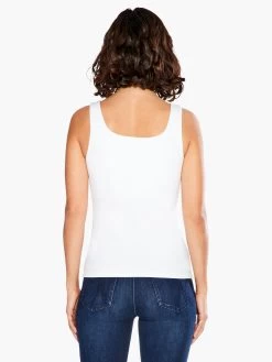 Shelf Bra Perfect Tank PAPER WHITE -Classic Fashion Clothing Store S231048PWHPRODUCT 03