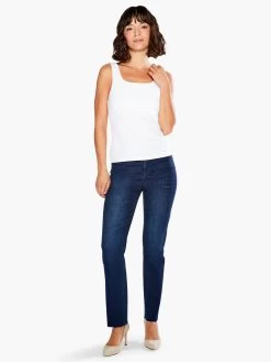 Shelf Bra Perfect Tank PAPER WHITE -Classic Fashion Clothing Store S231048PWHPRODUCT 05