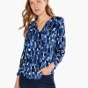 Artist Blocks Top BLUE MULTI -Classic Fashion Clothing Store S231053BLTPRODUCT 01