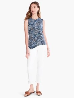 Water Drops Tank BLUE MULTI -Classic Fashion Clothing Store S231063BLTPRODUCT 04