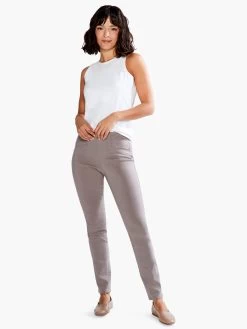 High Neck Perfect Tank PAPER WHITE -Classic Fashion Clothing Store S231070PWHPRODUCT 04