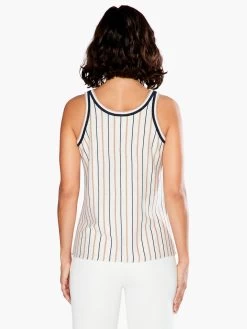 Neutral Striped Vital Tank NEUTRAL MULTI -Classic Fashion Clothing Store S231118NUMPRODUCT 03