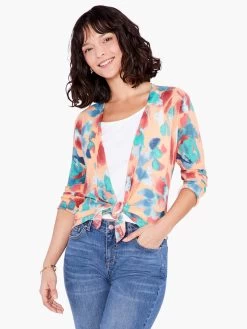 Terrace 4-Way Cardigan ORANGE MULTI -Classic Fashion Clothing Store S231134ORMPRODUCT 02