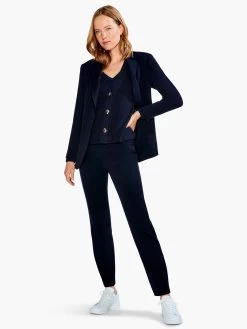 Shaker Knit Cardigan DARK INDIGO -Classic Fashion Clothing Store S231136DIDPRODUCT 04