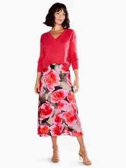 Rosy Outlook Slip Skirt PINK MULTI -Classic Fashion Clothing Store S231139PDPPRODUCT 04