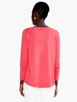 Vital Boatneck Sweater PARADISE PINK -Classic Fashion Clothing Store S231154PDPPRODUCT 03