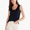 Shaker Knit Tank DARK INDIGO -Classic Fashion Clothing Store S231168DIDPRODUCT 01
