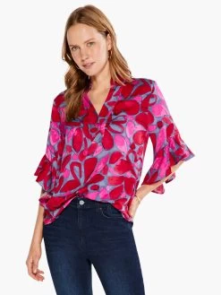 Happy Splash Top PINK MULTI