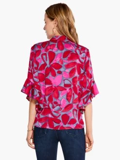 Happy Splash Top PINK MULTI -Classic Fashion Clothing Store S231613PKMPRODUCT 03