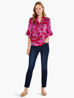 Happy Splash Top PINK MULTI -Classic Fashion Clothing Store S231613PKMPRODUCT 04