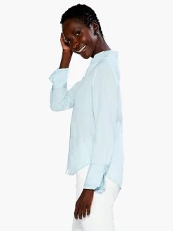 Femme Denim Shirt PALE DENIM -Classic Fashion Clothing Store S231622PLDPRODUCT 02