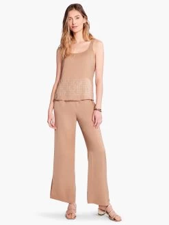 Soft Drape Squares Tank MOCHACHINO -Classic Fashion Clothing Store S231631MCCPRODUCT 04