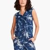 Vintage Botanical Tank BLUE MULTI -Classic Fashion Clothing Store S231633BLTPRODUCT 01