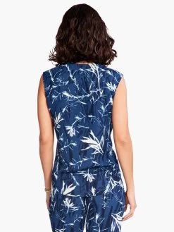 Vintage Botanical Tank BLUE MULTI -Classic Fashion Clothing Store S231633BLTPRODUCT 03