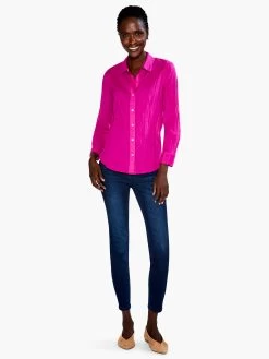 Crinkle Shirt ORCHID PETAL 9 Crinkle Shirt ORCHID PETAL -Classic Fashion Clothing Store S231636ORPPRODUCT 04