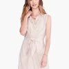 Cafe Tie Front Dress NEUTRAL MULTI -Classic Fashion Clothing Store S231921NUMPRODUCT 01