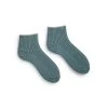 Lisa B - Tipped Rib Shortie Sock 1 Lisa B - Tipped Rib Shortie Sock -Classic Fashion Clothing Store TIPPEDRIBBLUPRODUCT 01