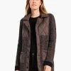 Quilted Knit Coat BLACK MULTI -Classic Fashion Clothing Store W231106BLMPRODUCT 01