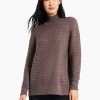 Textured Tunic Sweater IRON -Classic Fashion Clothing Store W231140IRNPRODUCT 01