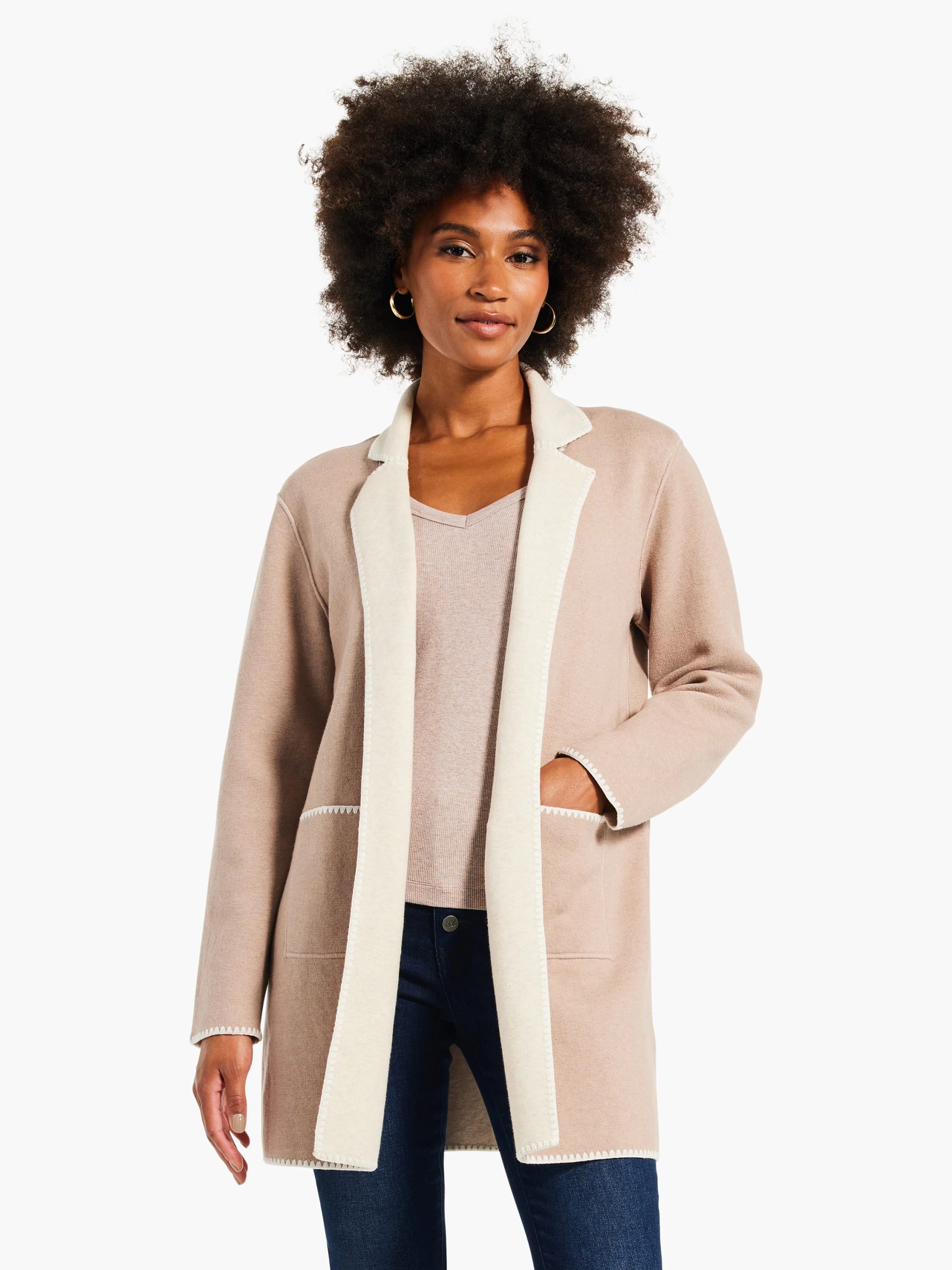 Cool Nights Reversible Knit Jacket 3 Cool Nights Reversible Knit Jacket