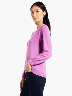 Here And There Sweater VIVID MAGENTA 7 Here And There Sweater VIVID MAGENTA -Classic Fashion Clothing Store W231151VMGPRODUCT 02
