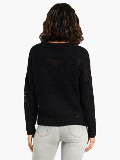 Mesh Mix Sweater 8 Mesh Mix Sweater -Classic Fashion Clothing Store W231163BLXPRODUCT 03