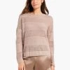 Mesh Mix Sweater STUCCO -Classic Fashion Clothing Store W231163SCCPRODUCT 01
