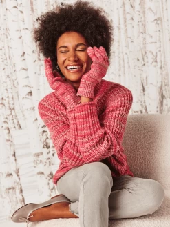 Party Mix Sweater PINK MIX -Classic Fashion Clothing Store W231174RPKMPRODUCT 04A