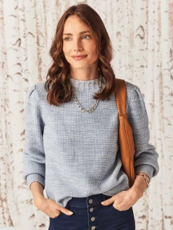 Waffle Stitch Sweater