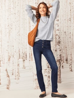 Waffle Stitch Sweater -Classic Fashion Clothing Store W231190BGLPRODUCT 04A