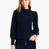 Waffle Stitch Sweater DARK INDIGO -Classic Fashion Clothing Store W231190DIDPRODUCT 01