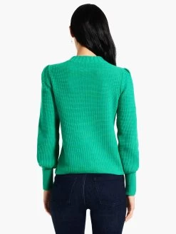 Waffle Stitch Sweater FERN 8 Waffle Stitch Sweater FERN -Classic Fashion Clothing Store W231190FERPRODUCT 03