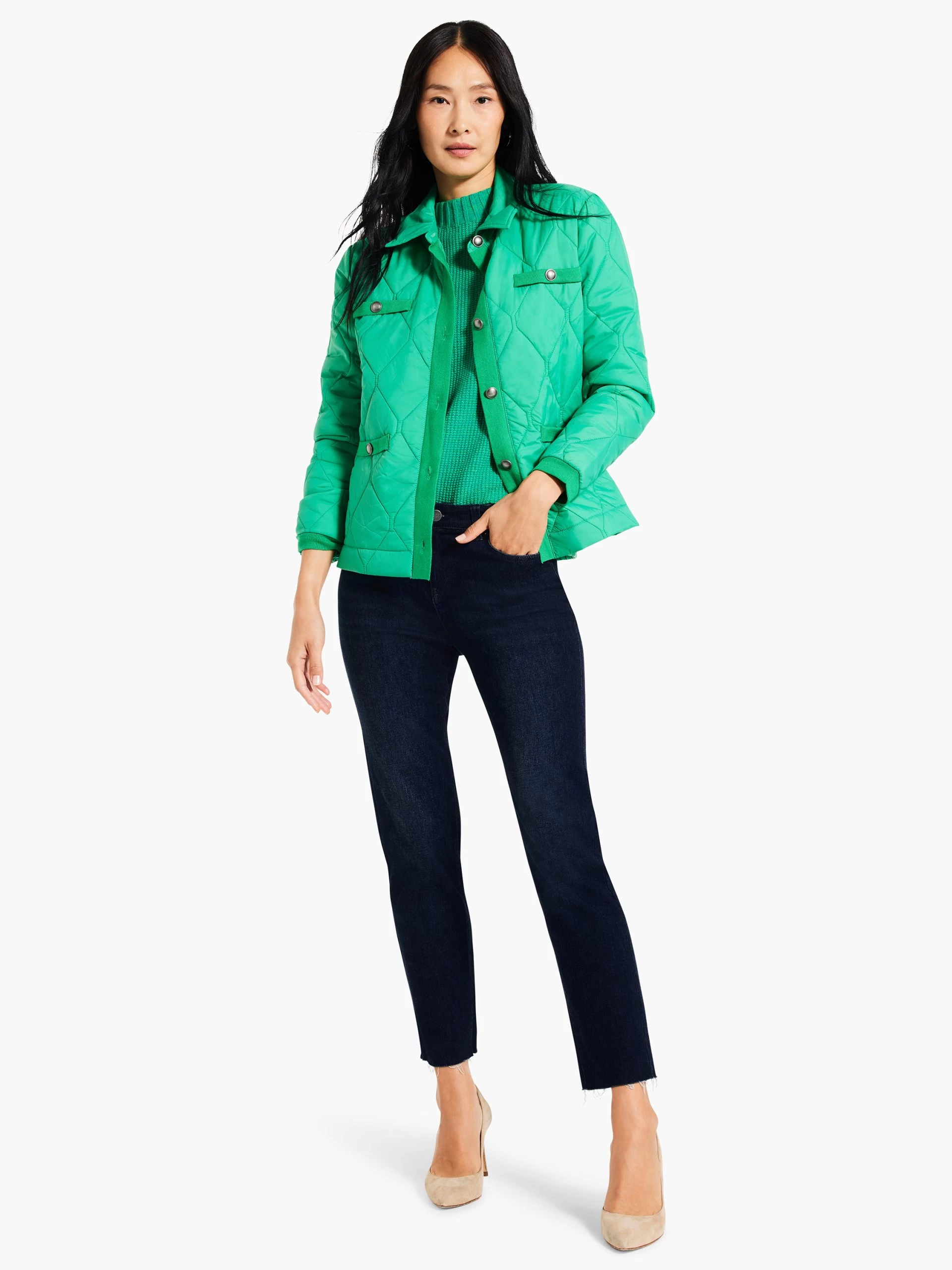 Waffle Stitch Sweater FERN 6 Waffle Stitch Sweater FERN - Image 4