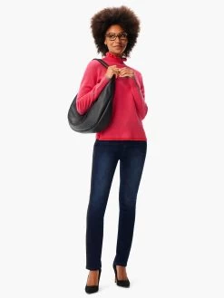 Ruffled Up Cashmere Turtleneck Sweater PINK MULTI 11 Ruffled Up Cashmere Turtleneck Sweater PINK MULTI -Classic Fashion Clothing Store W231192RPKMPRODUCT 04