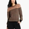 Striped Femme Sleeve Sweater
