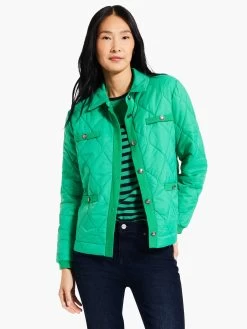 Striped Femme Sleeve Sweater GREEN MULTI -Classic Fashion Clothing Store W231198GRIPRODUCT 04