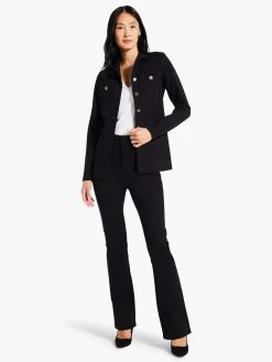 31" Ponte Knit Pant BLACK ONYX -Classic Fashion Clothing Store W231300BLXPRODUCT 04