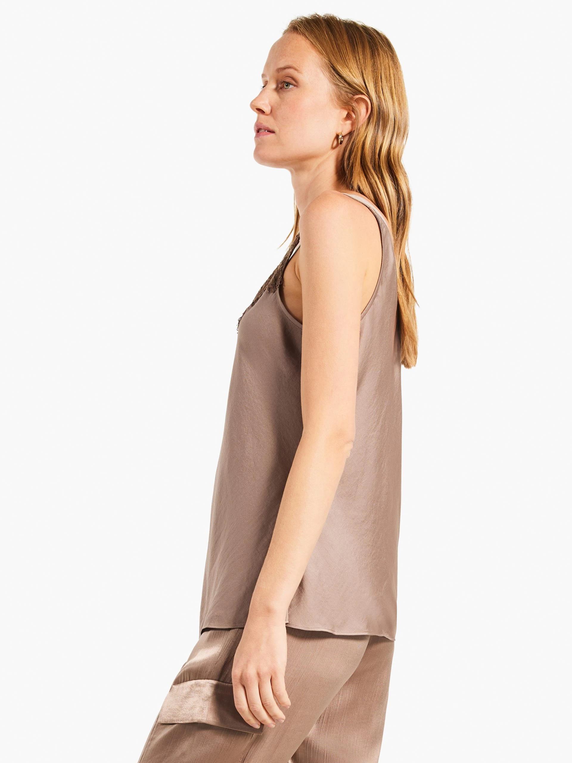 Lace Cami Tank STUCCO 4 Lace Cami Tank STUCCO - Image 2