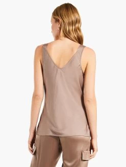 Lace Cami Tank STUCCO 7 Lace Cami Tank STUCCO -Classic Fashion Clothing Store W231652SCCPRODUCT 03