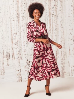 Blurred Ikat Shirt PINK MULTI -Classic Fashion Clothing Store W231658RPKMPRODUCT 04A