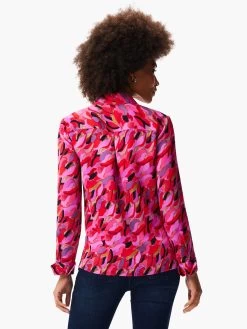 Petal Splash Shirt PINK MULTI 10 Petal Splash Shirt PINK MULTI -Classic Fashion Clothing Store W231688PKMPRODUCT 03