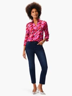 Petal Splash Shirt PINK MULTI 11 Petal Splash Shirt PINK MULTI -Classic Fashion Clothing Store W231688PKMPRODUCT 04