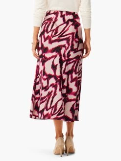 Blurred Ikat Skirt PINK MULTI -Classic Fashion Clothing Store W231711RPKMPRODUCT 03