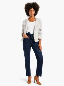 28" Belted Straight Ankle Jeans TWI -Classic Fashion Clothing Store W231869TWIPRODUCT 02