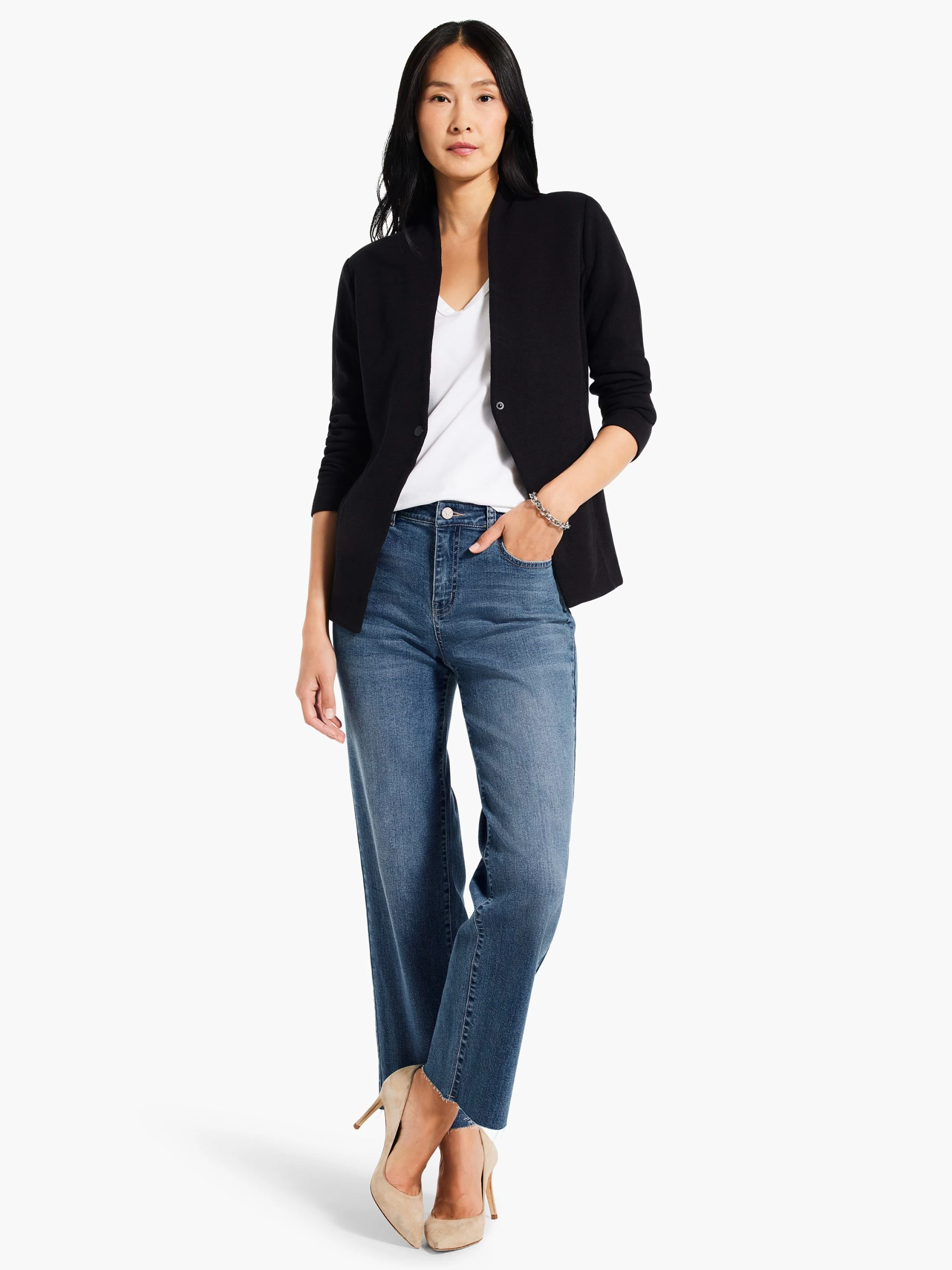 NZ Denim 28" Mid Rise Ankle Boyfriend Jeans HORIZON 4 NZ Denim 28" Mid Rise Ankle Boyfriend Jeans HORIZON - Image 2